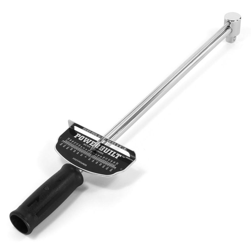 Powerbuilt 1/2-Inch Drive Needle Torque Wrench, 0 to 140 Ft. Lbs gallery