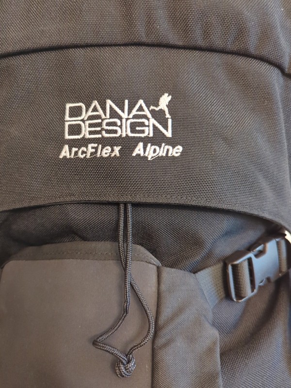 Dana Design Arcflex Alpine Backpack Black Large Pack Med Belt 2