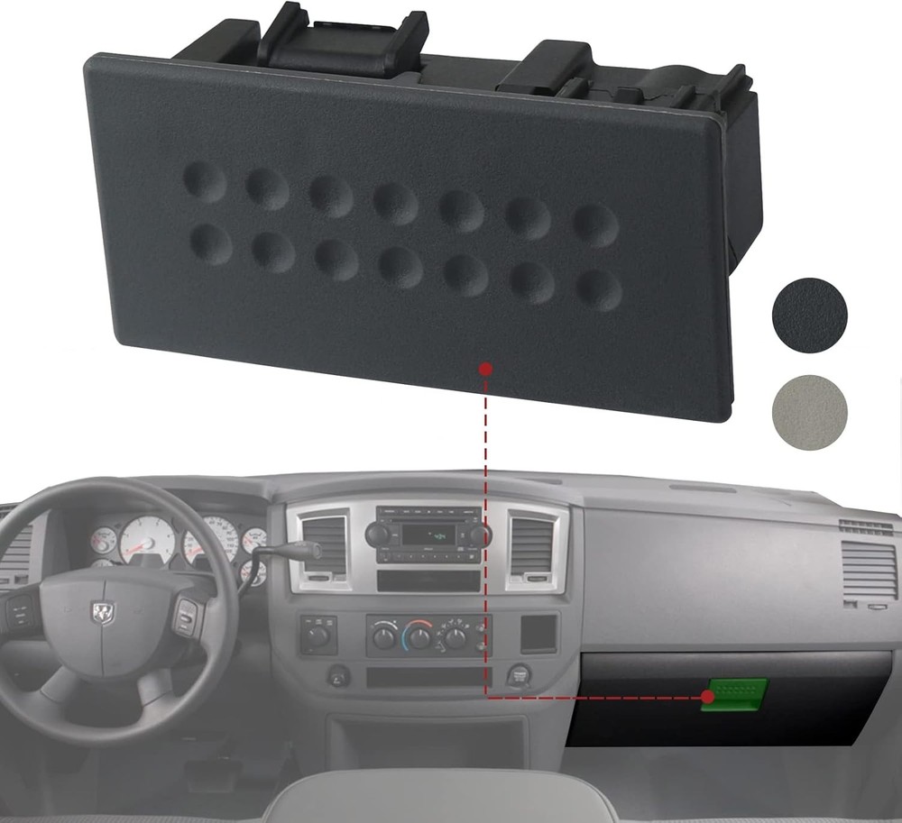 Latch Handle, Compatible with 2005-2009 1500 2 Size: 2005-2009Color: Dark Gray