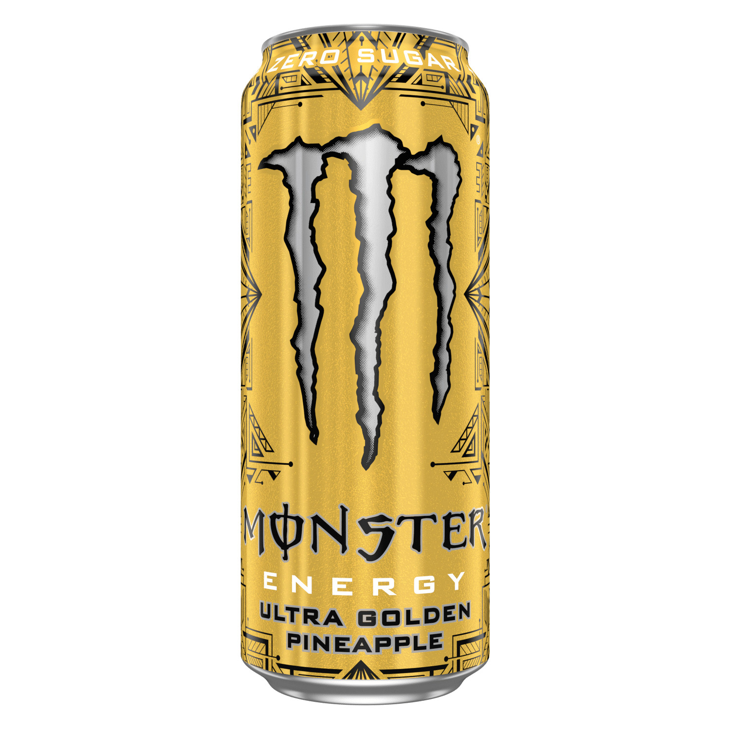 MONSTER ULTRA GOLDEN PINEAPPLE Zero Sugar Energy Drink Can 500ml gallery