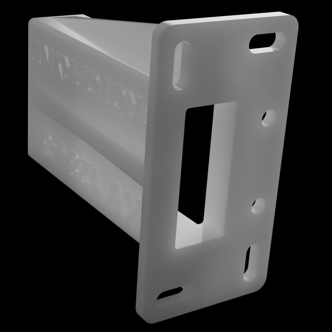 [2 PACK] Kitchen Drawer Slide Rail Bracket - Replaces Knape & Vogt KV 1284-3 gallery
