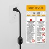 On Off Switch Extension Cord [2-Feet], 2-Prong Polarized Extension Cord with gallery