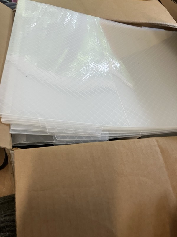 White Rectangular Mono/Plain Weave Blank Needlepoint Canvas Sheet gallery