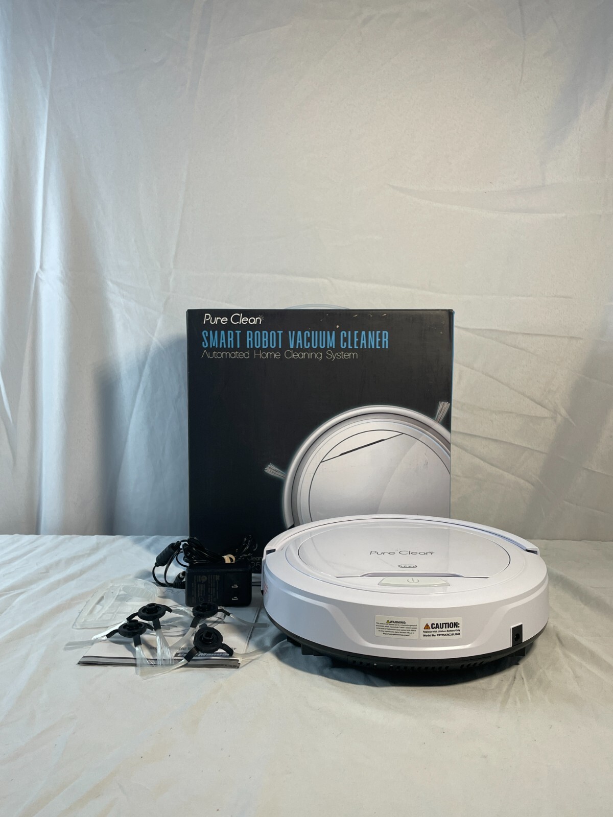 Pure Clean PUCRC25.25 White Automatic Smart Robotic Vacuum Cleaner gallery