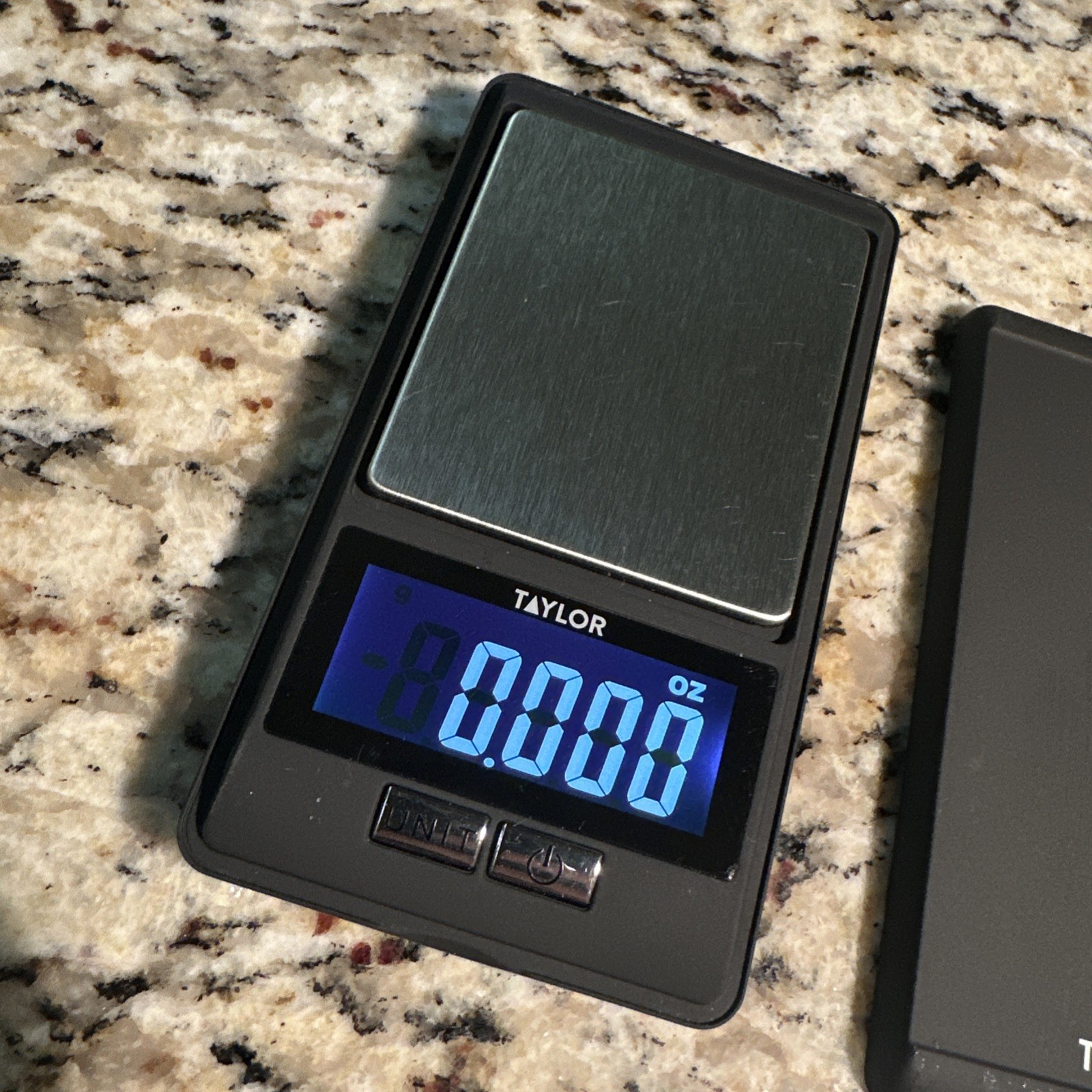 TAYLOR PRECISION PORTIONS DIGITAL KITCHEN SCALE, (16 oz/500 g) Model 1250 gallery