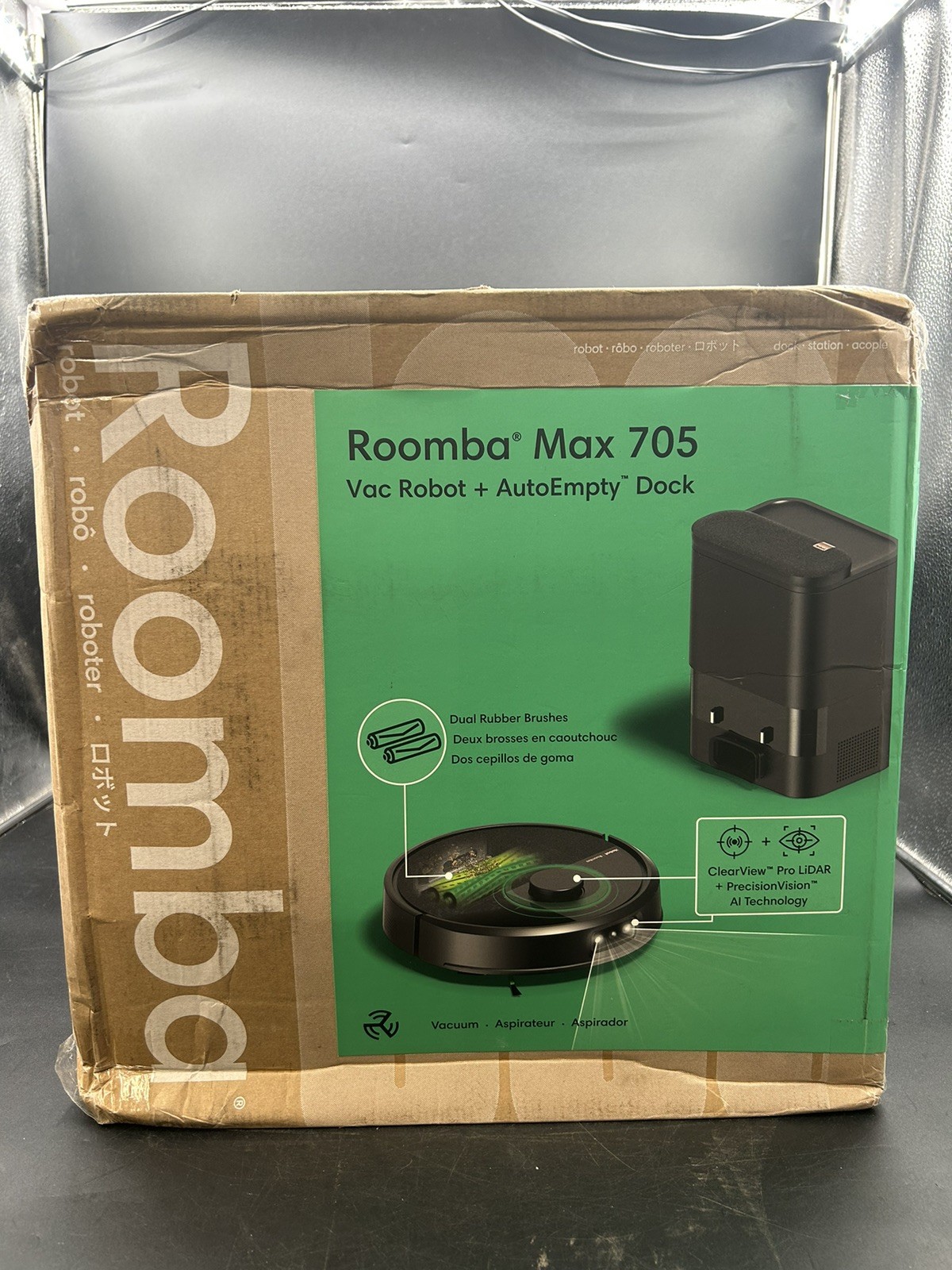 iRobot Roomba Max 705 Vac robot + AutoEmpty dock gallery