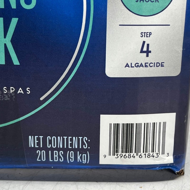 MEMBER'S MARK Quick Dissolving Shock 20lb with 10 Test Strips Blue gallery