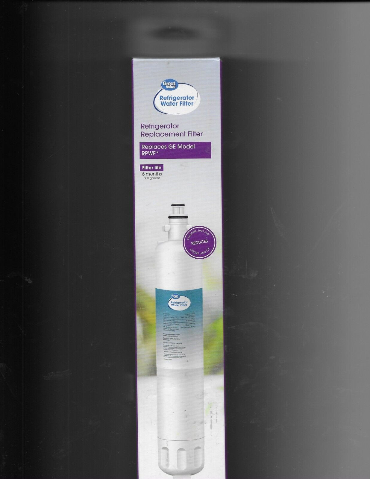 Great Value Replacement Refrigerator Water Filter GE RPWF Sealed NEW gallery