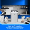 Midea 26lb Countertop Bullet Ice Maker 8 Cubes 6 Min gallery