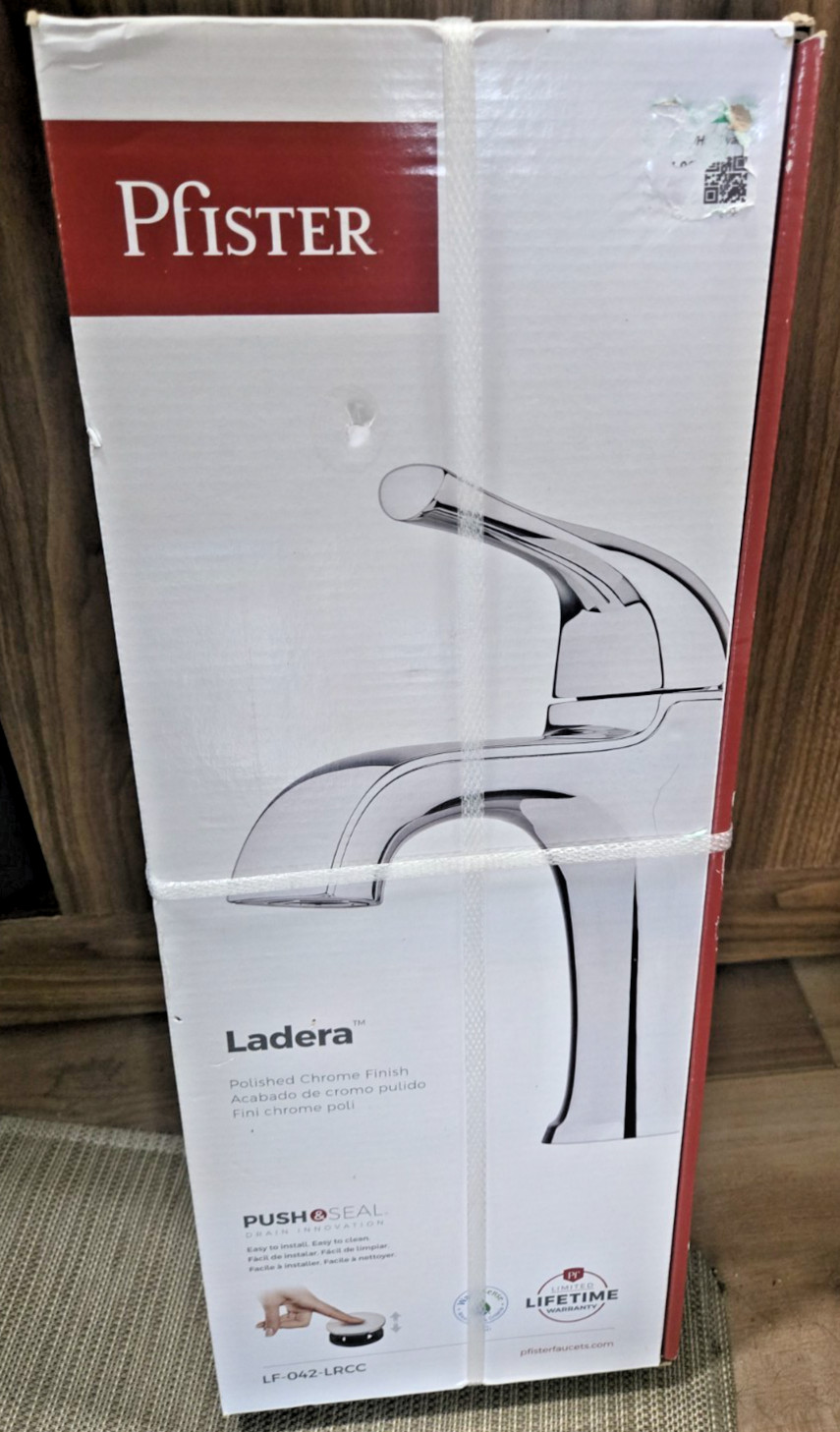 Pfister Ladera Single Handle Single Hole Bathroom Faucet in Polished Chrome gallery