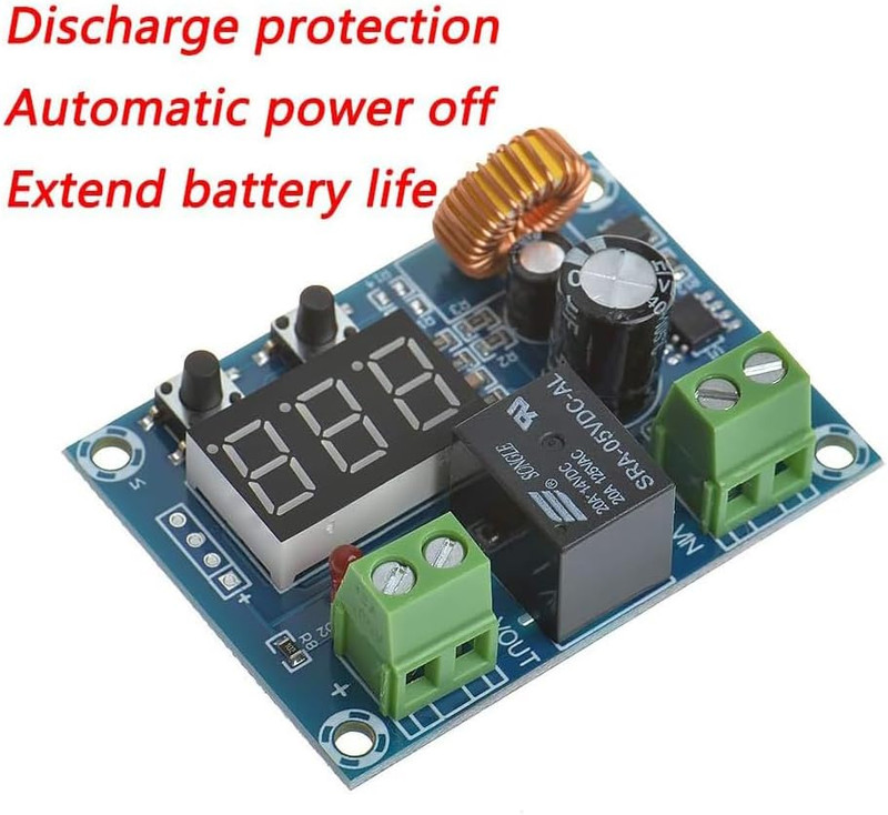 Digital Low Voltage Protector 12V-36V Disconnect Switch Cut off over Discharge gallery