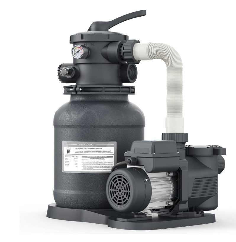 Sand Filter Pump for Above Ground Pool, Pool Pumps Above Ground, Pool Sand Filte