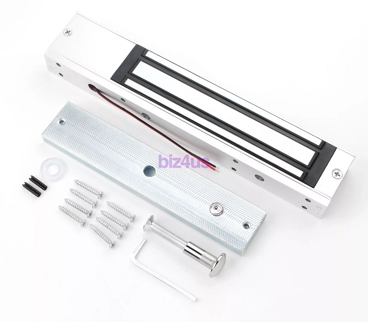 Electric Magnetic Lock Door Access Control System 600lb 280KG Holding Force 12V gallery