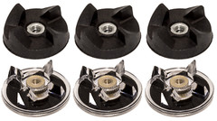 Blendin 6 Base & Blade Gear Replacement Part,Compatible with Magic Bullet MB1001