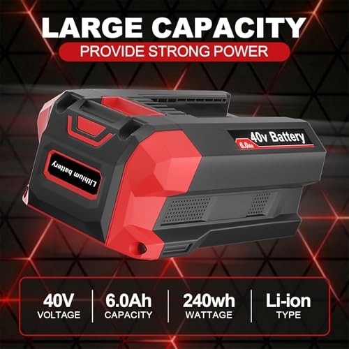 40V 6.0Ah Replacement Battery Compatible with SKIL Volt Cordless Power Tools gallery