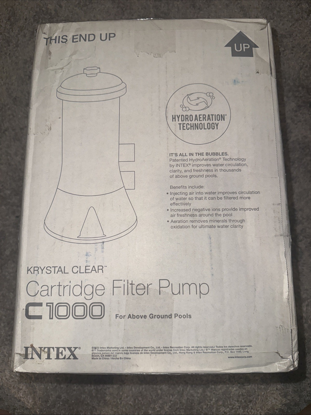 Intex 56637 Above Ground Filter Pump gallery