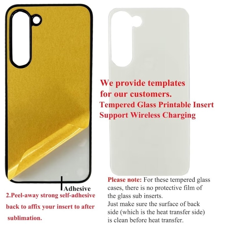 5PCS Sublimation Blanks Phone Case Bulk Covers for Samsung Galaxy S23 5G gallery