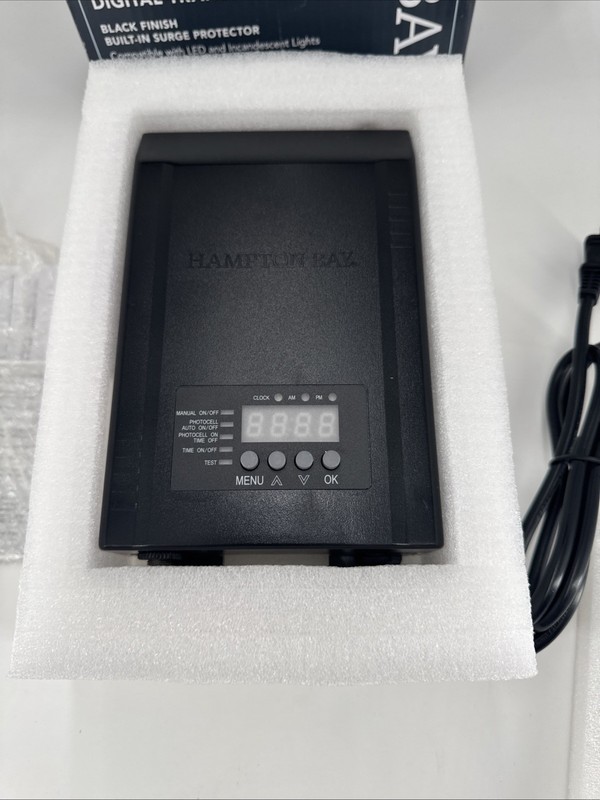 HAMPTON BAY 200W Low Voltage Digital Transformer BLACK Finish (1001 509 809) gallery