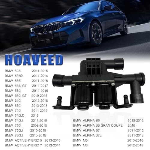 Heater Control Valve – Water Control Valve for BMW F01 F02 F10 F11 64219310349 gallery