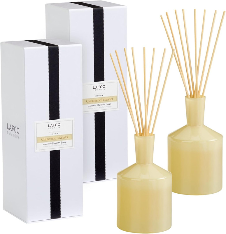 Classic Reed Diffuser, Chamomile Lavender - 6 Oz, Pack of 2 - up to 3 Months Fra gallery
