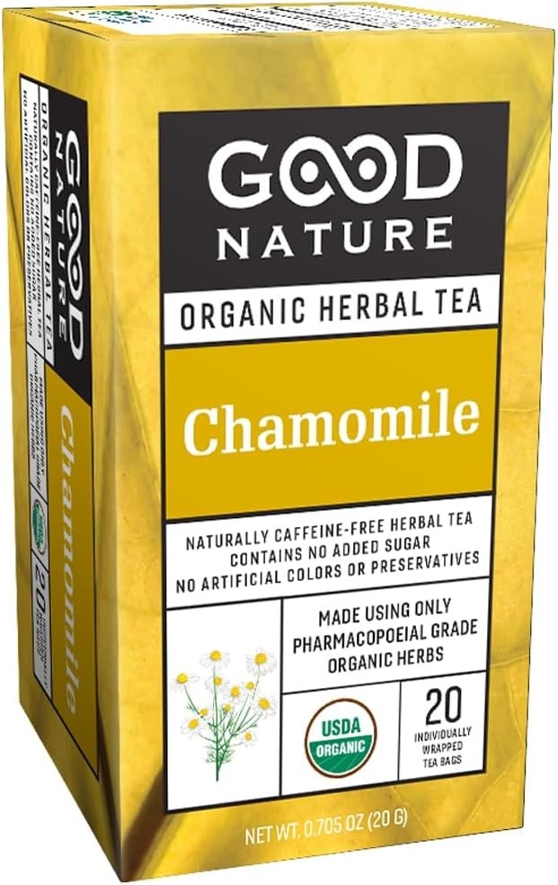 Calm and Relaxing Organic Chamomile Tea - 20 Bags - Naturally Caffeine Free gallery