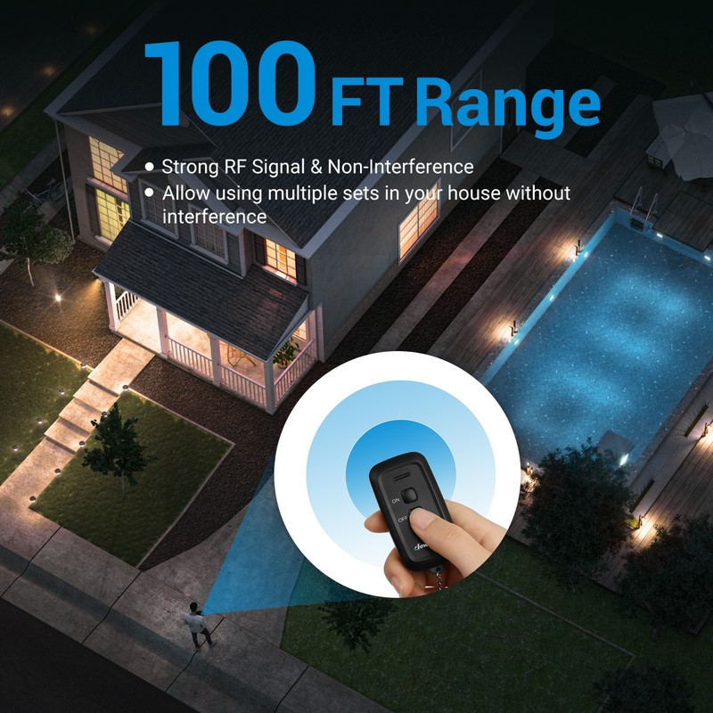 Wireless Remote Control Electrical Outlet Switch Outdoor Indoor Waterproof gallery