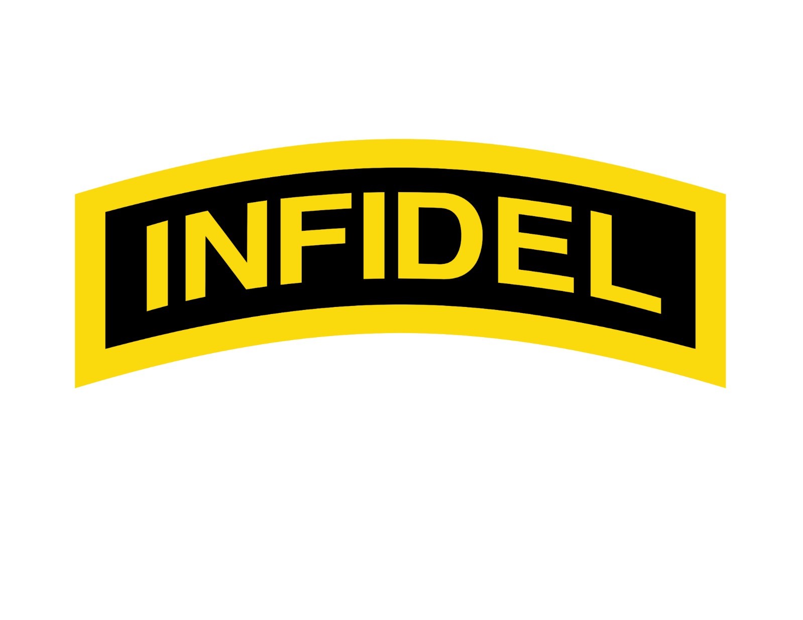 INFIDEL Tab Car Vinyl Window Decal/Sticker gallery