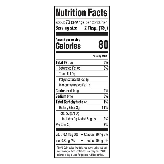 Great Value Organic Ground Flax Seed – 32 oz gallery