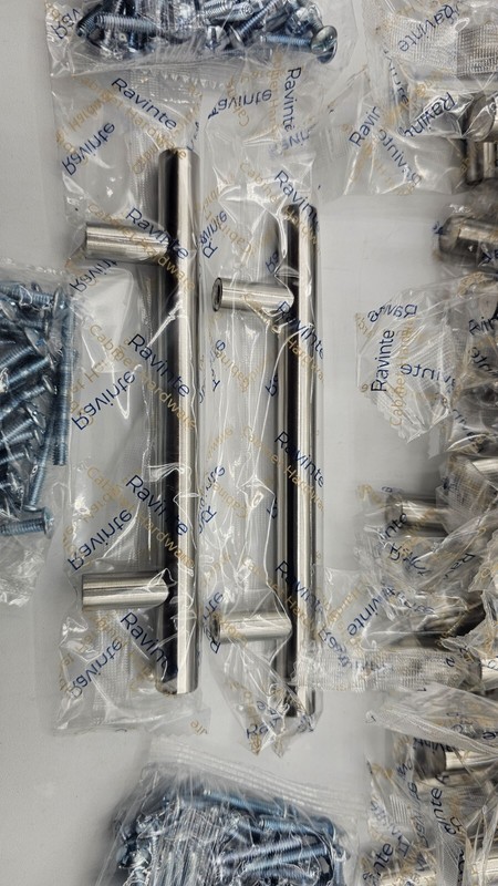Ravinte 6in cabinet hardware pulls - 37pk gallery