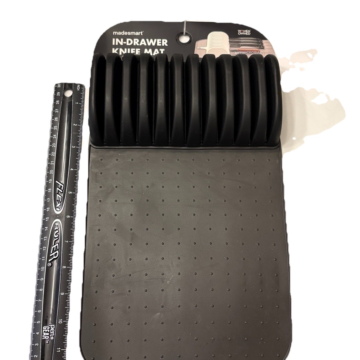 Madesmart Premium In-drawer Knife Mat -Antimicrobial Non-slip Easy to Clean -NEW gallery