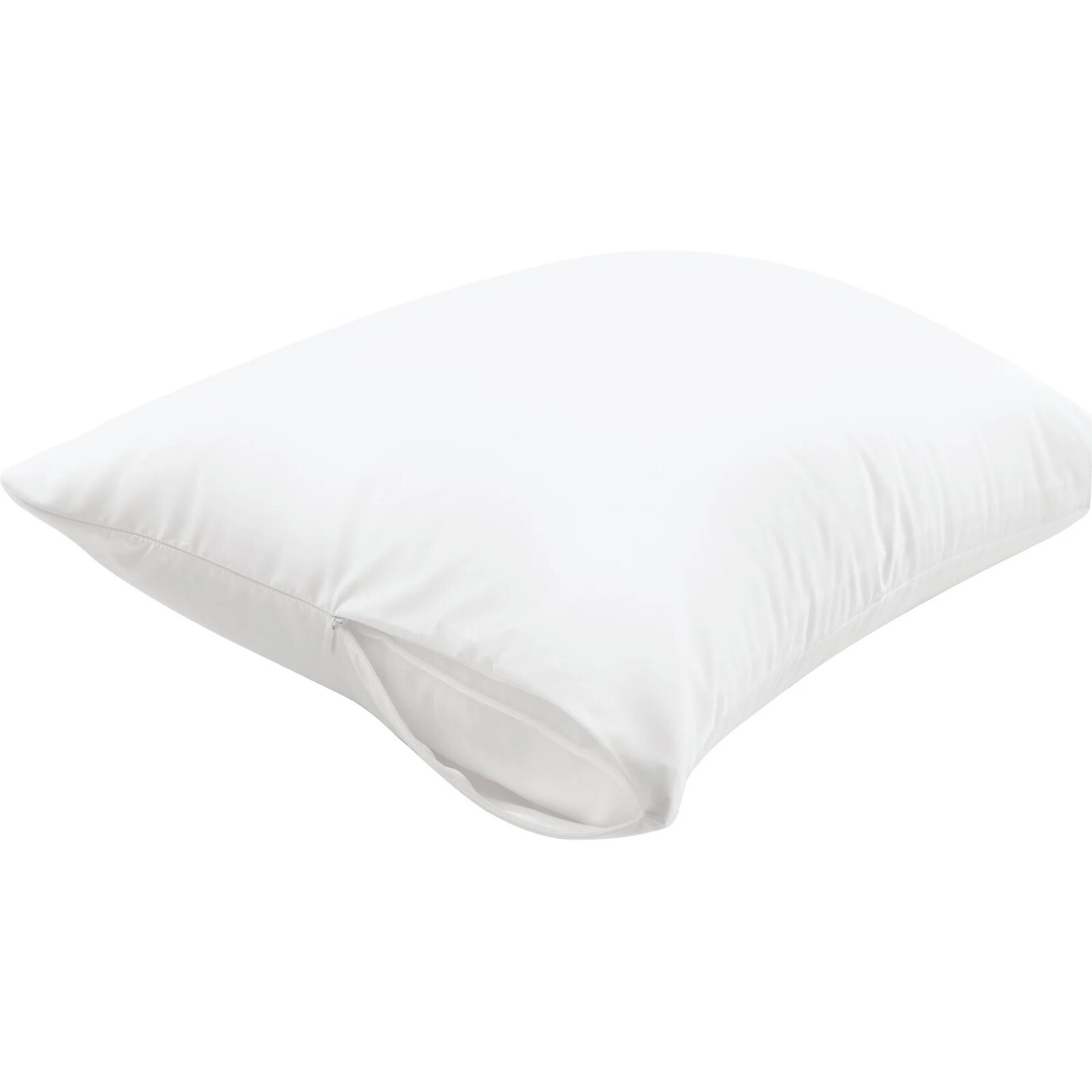 Mainstays Cotton Touch Zippered Pillow Protector, Standard/Queen, 2 Pack gallery