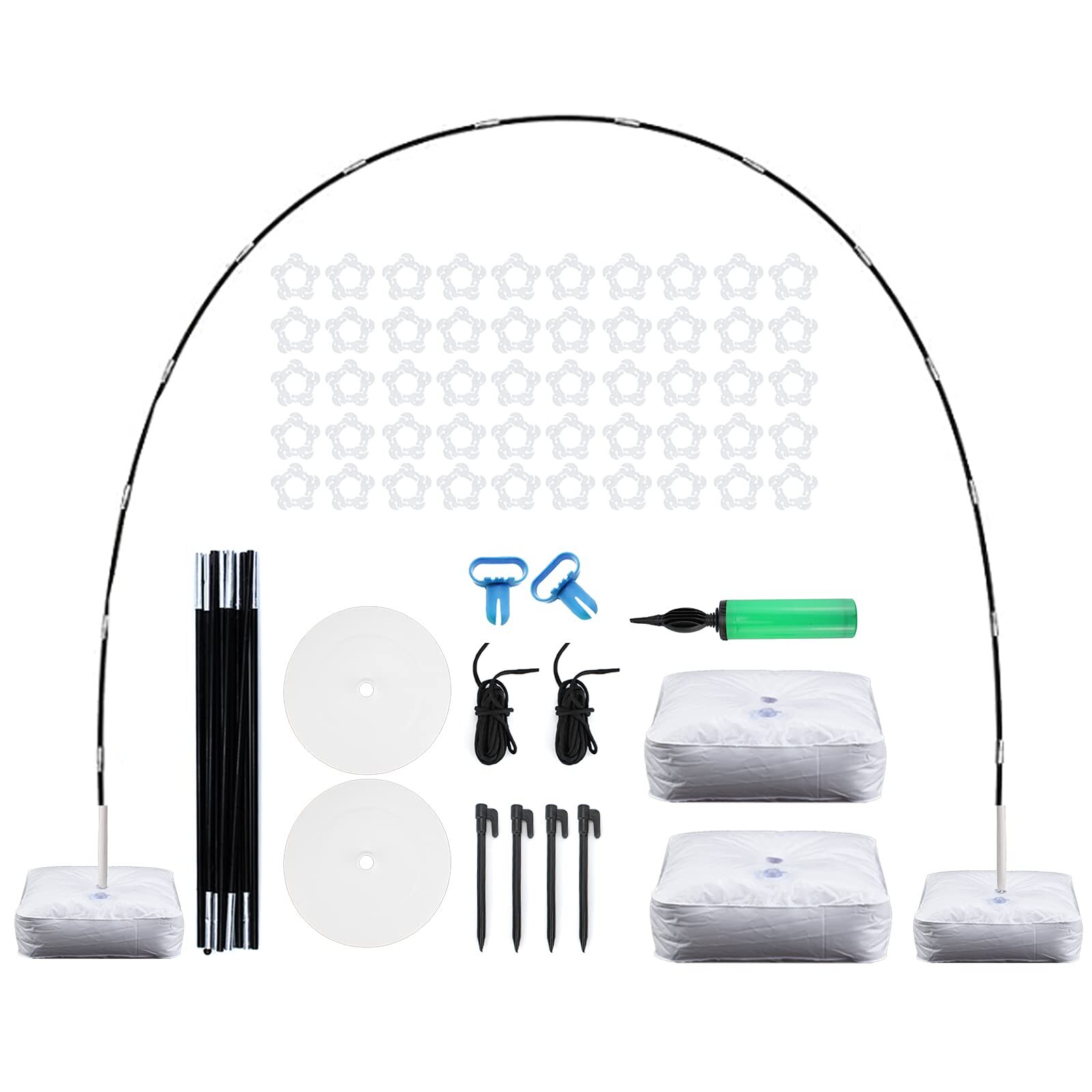 Balloon Arch Kit With Base 9ft Tall &10ft Wide Adjustable Balloon Arch Stand Par gallery