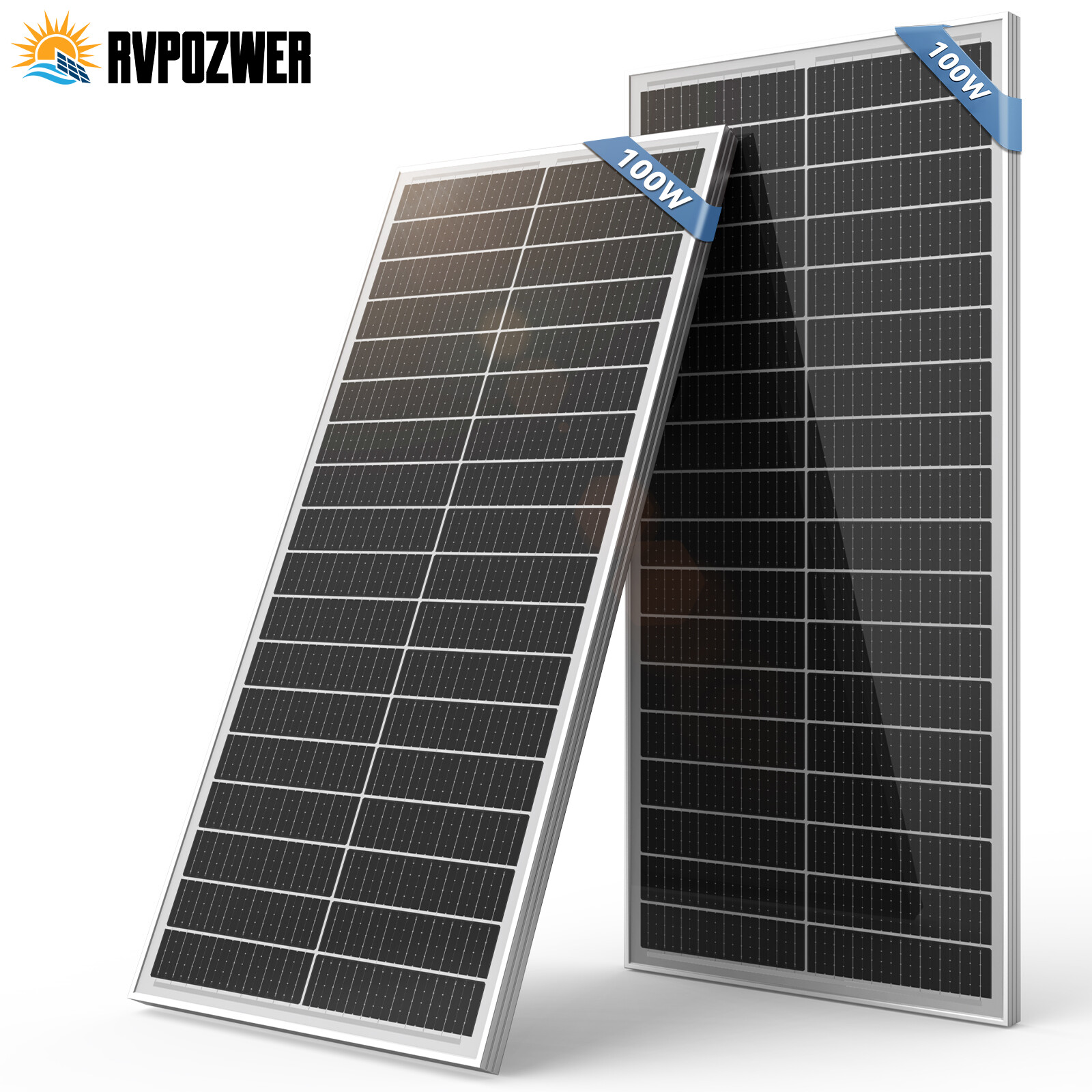 100W 200W 400W 12V/24V Mono Solar Panel Cell RV PV Home Off Grid 1200W inverter gallery