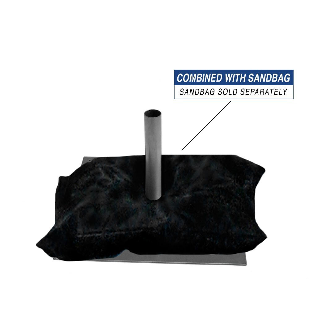 Flat Base for Advertising Swooper Pole Advertising Pole Base gallery