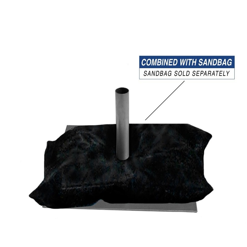 Flat Base for Advertising Swooper Pole Advertising Pole Base gallery