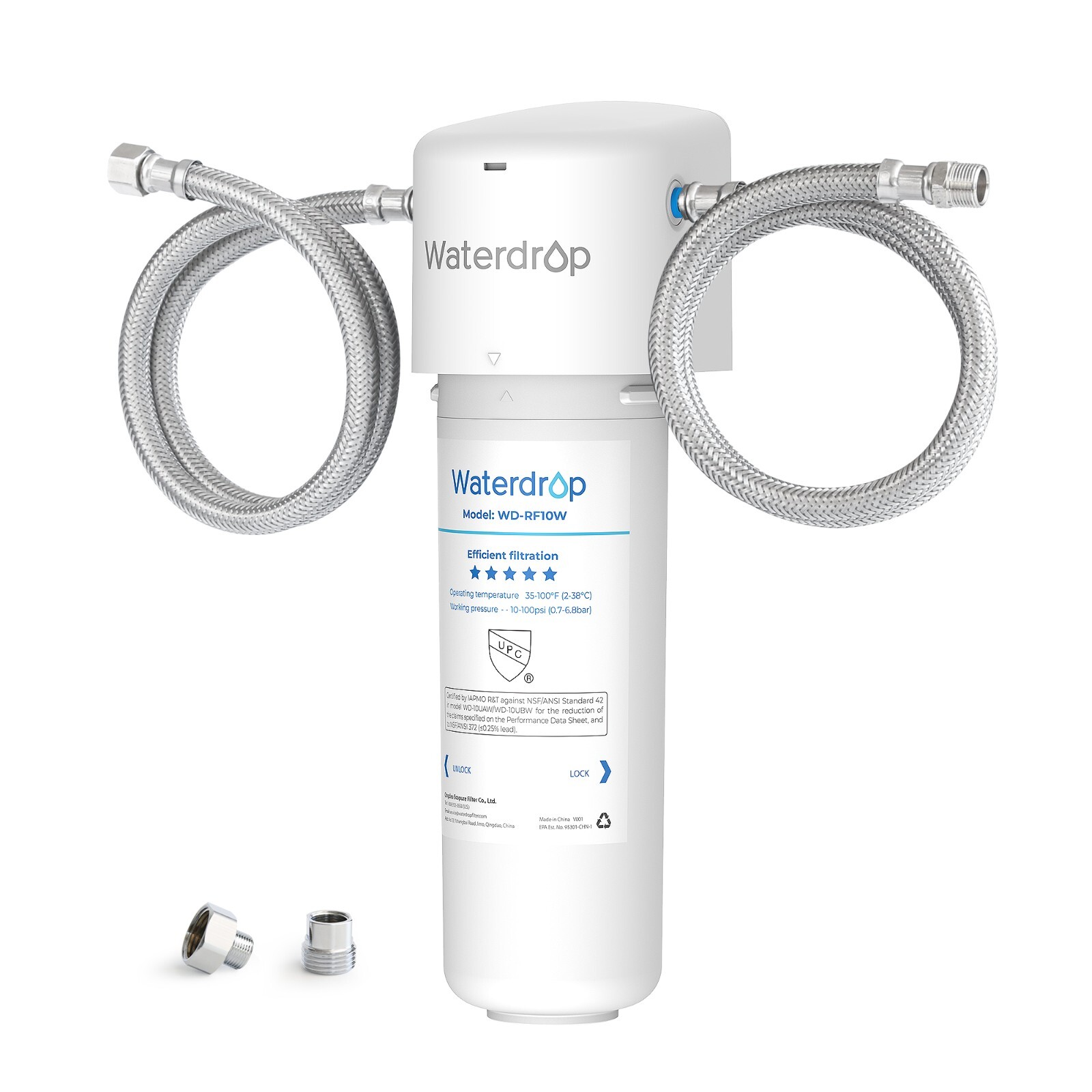Waterdrop 10UAW Under Sink Water Filter System,NSF/ANSI 42 Certified, 8K Gallons gallery