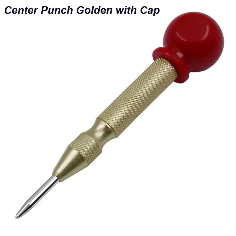 Automatic CENTER PUNCH Tool Adjustable Spring Loaded Super Strong Metal Drill gallery