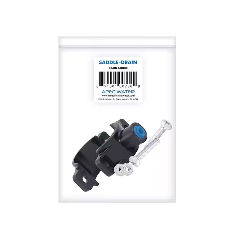 Drain Saddle Clamp with Quick-Connect Fitting for 1/4 In. Tubing gallery