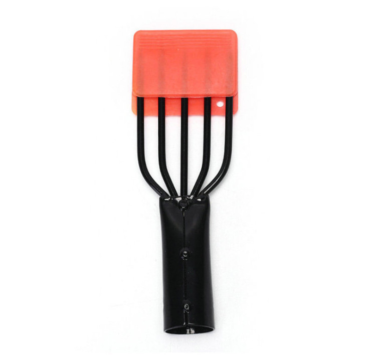 1PCS Spring steel harpoon 5-tooth fishing gear barbed ice fishing barbed harpoon gallery