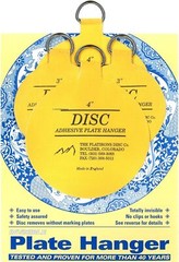 Flatirons Disc Adhesive Plate Hanger Set (2-3 Inch and 2-4 Inch Hangers)