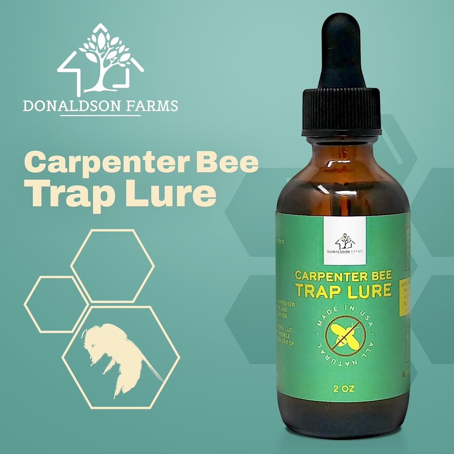 Donaldson Farms Carpenter Bee Trap Lure Attractant All Natural gallery