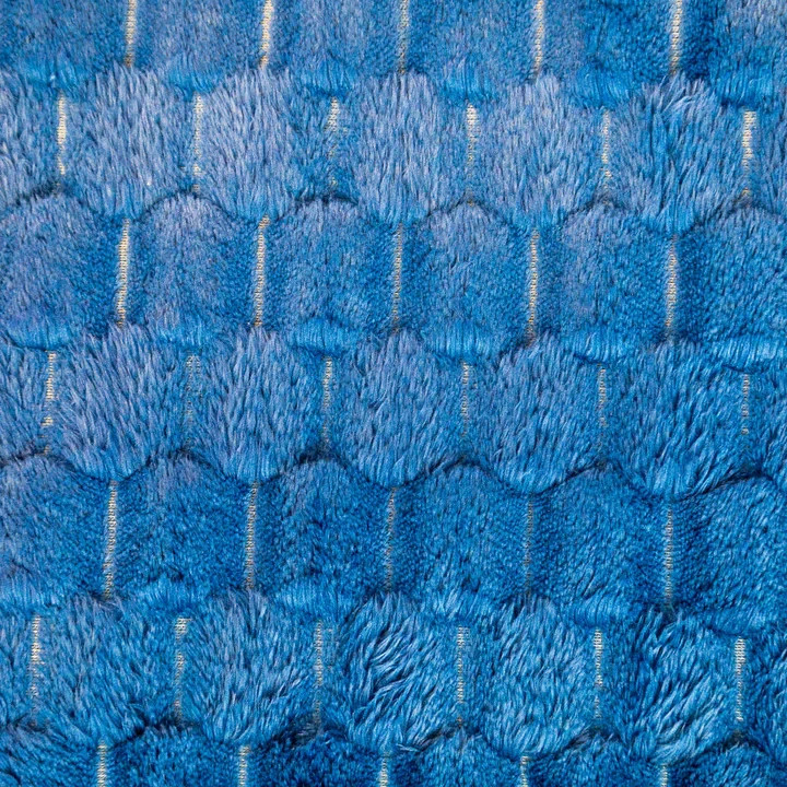 Blue Blanket Soft Plush Solid Color Blanket Cozy Warm Blue Blanket 50x60in gallery