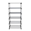 Metal and Plastic Shoe Rack, 6-Tiers, 12 Shoe Pair, Space Saving Shoe Storage gallery