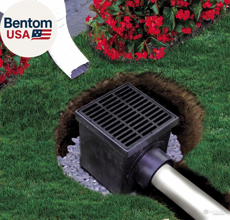900BKITRTL1PK Square Catch Basin Drain Kit with 2-Opening Catch Basin Drain, 2 A gallery