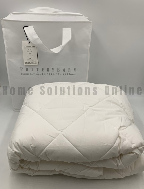 Pottery Barn Sleepsmart Regulating Down Alternative 3.75 Mattress Pad King T1205 gallery