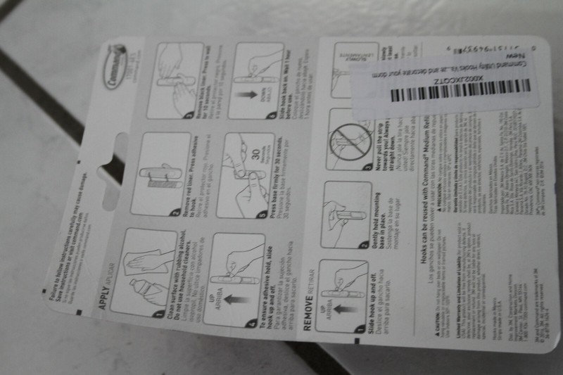 6 COMMAND 3 LB MEDIUM DESIGNER HOOKS ~ 3 PACKS OF 2 EACH gallery