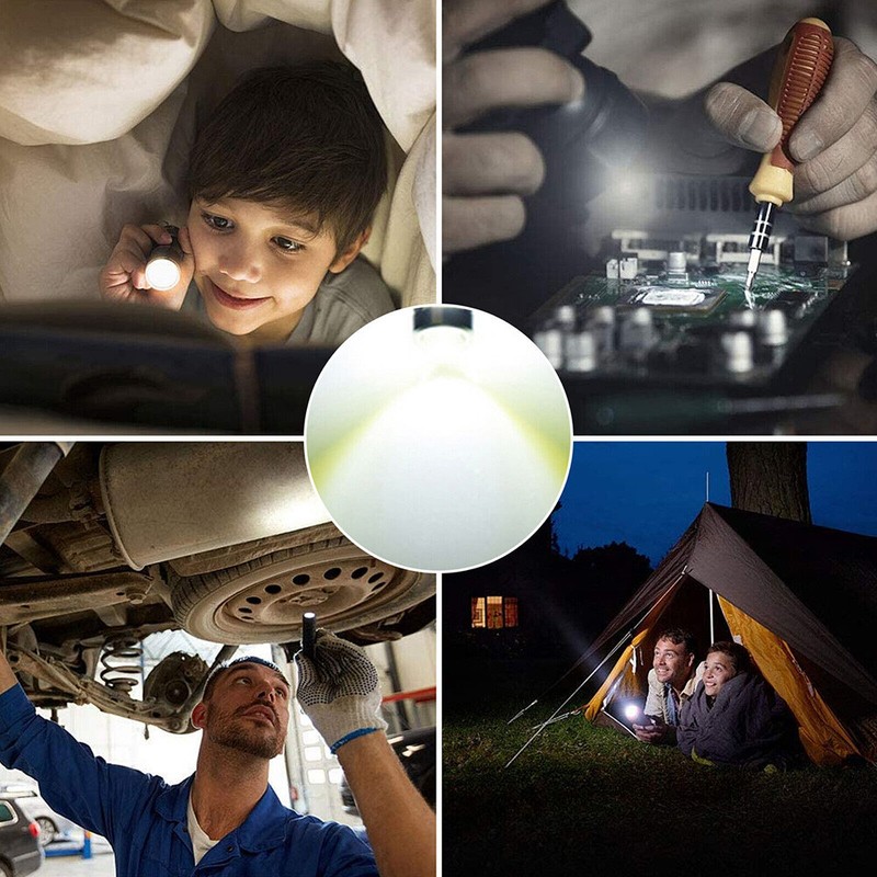 2-10PCS P13.5S LED Flashlight Torch Lamp Bulbs Upgrade Bright White Light DC3V gallery