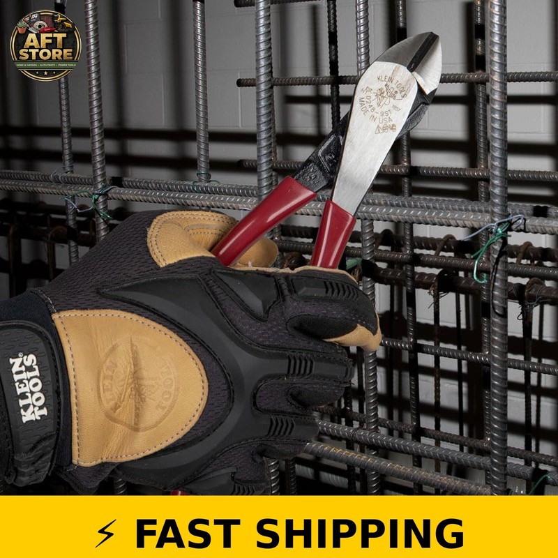 Klein Tools D248-9ST 9-Inch Diagonal Cutting Pliers - High Leverage Design gallery