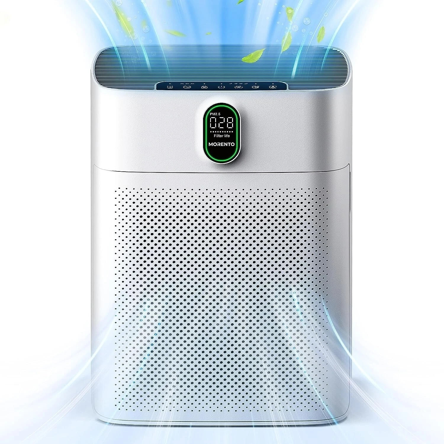 MORENTO Air Purifiers for Home Large Room up to 1076 Sq Ft White HY 4866 gallery