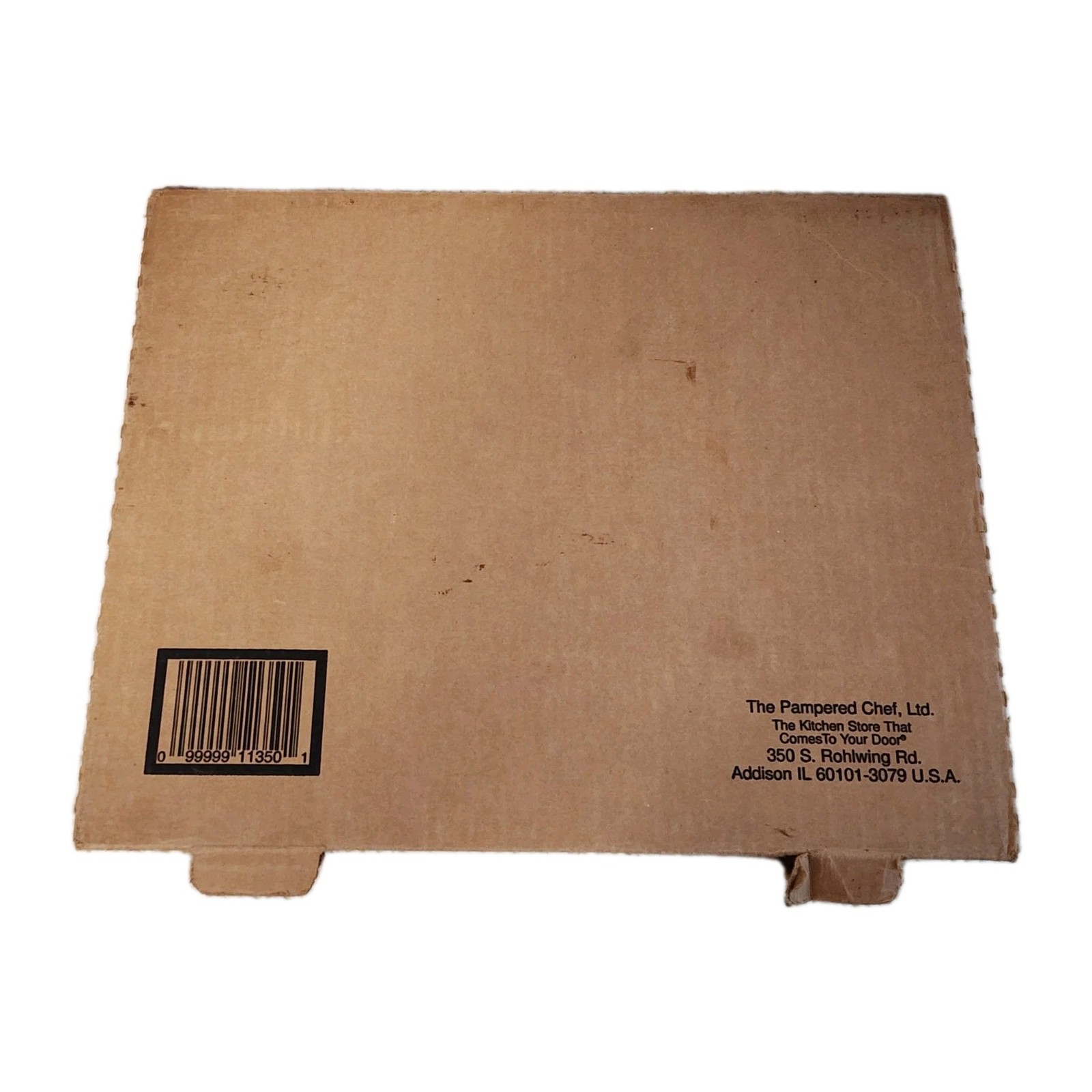 Pampered Chef Baking Stone 12" x 15" Rectangular 1350 Stoneware In Box gallery